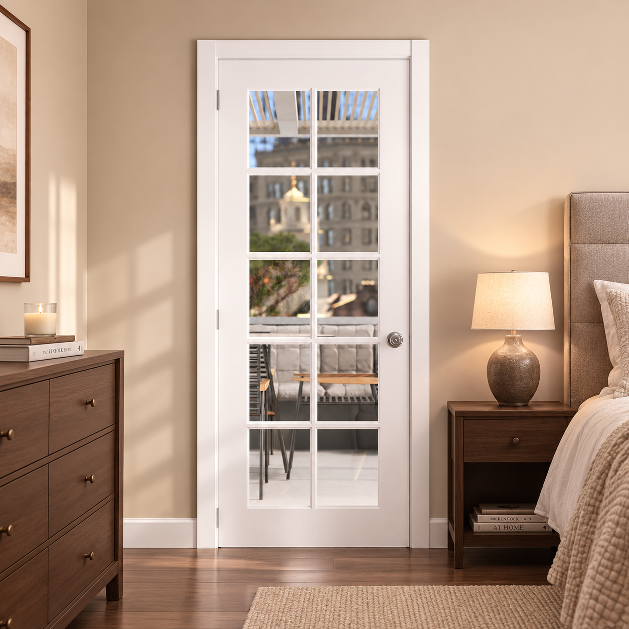 10 Lite Glazed White Prefinished